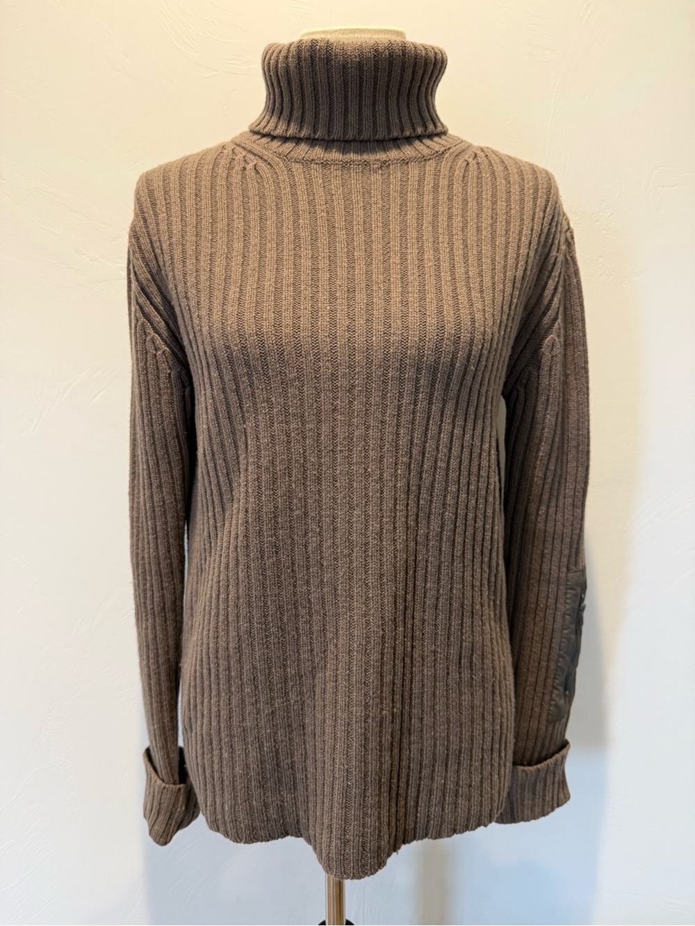 Vintage Patagonia Ribbed 100% Lambswool Utility Turtleneck Pullover Sweater